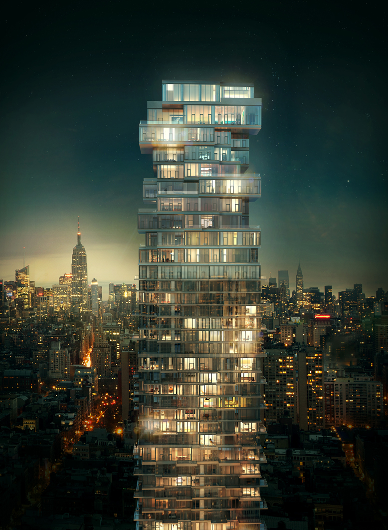 56 Leonard Street - Unique Design Defining New York Skyline