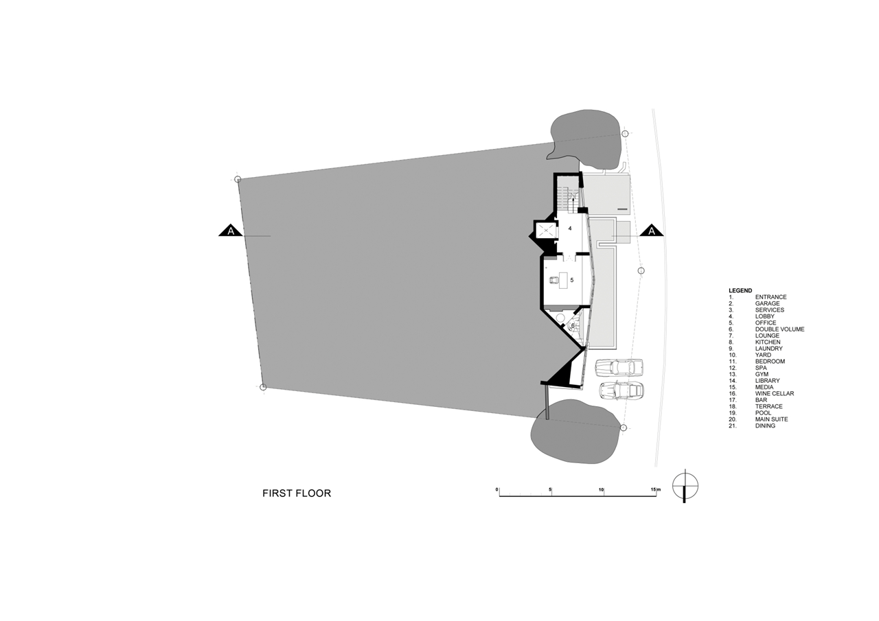 1st floor plan of Nettleton 198