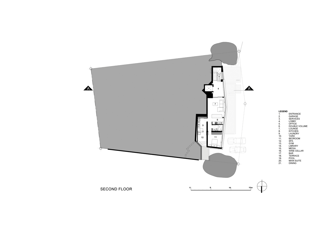 2nd floor plan of Nettleton 198