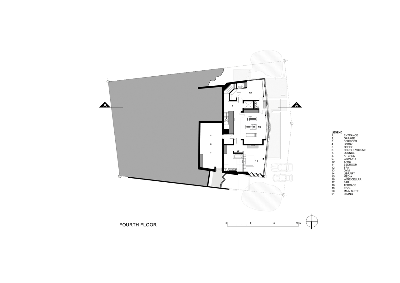 4th floor plan of Nettleton 198