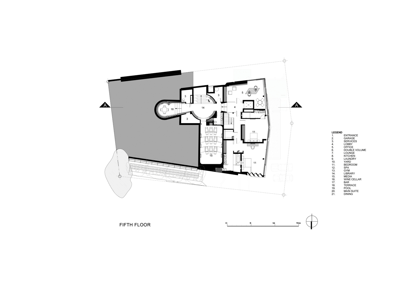 5th floor plan of Nettleton 198