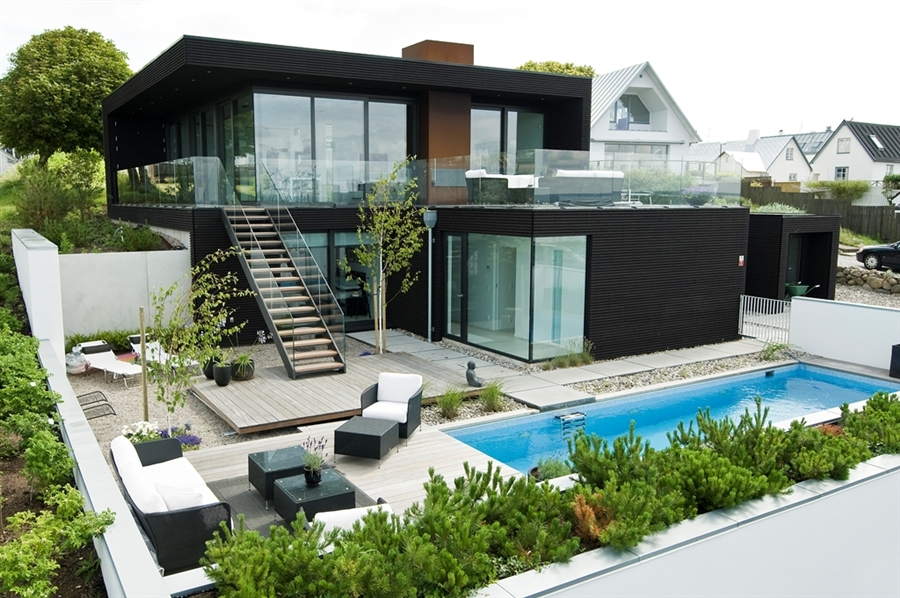 Best Model of Modern Home Design from Different Architect Black Modern Home  Des