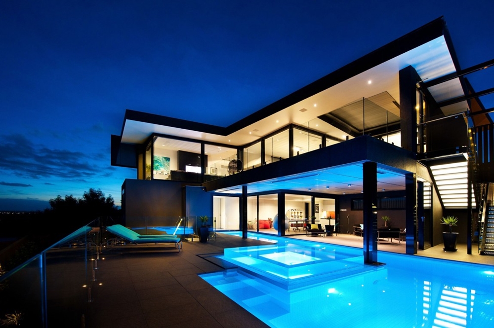 cool modern mansions