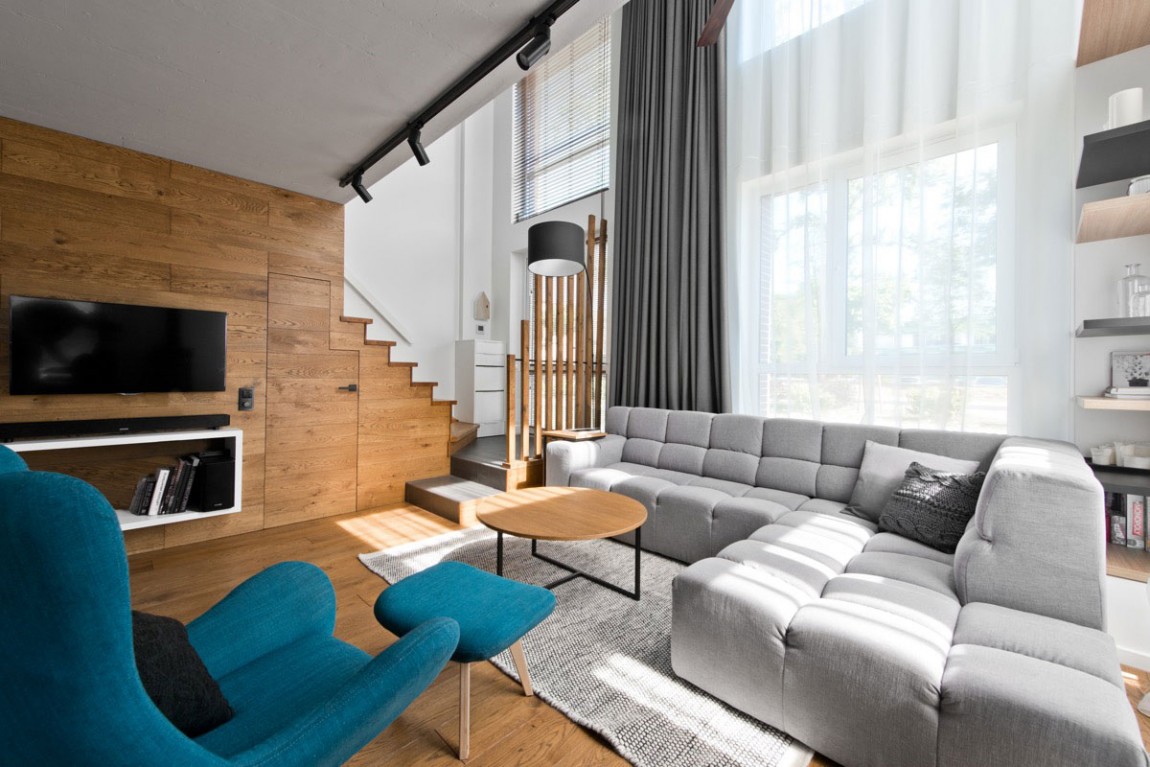 Scandinavian interior design in a beautiful small ...