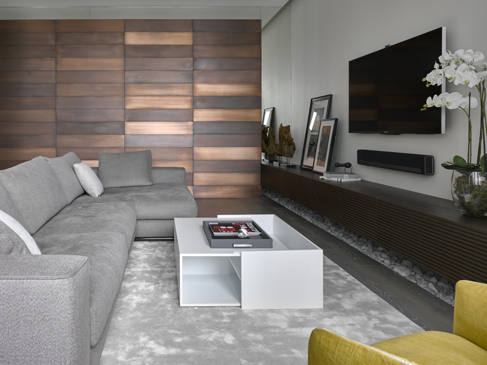 Modern living room by Alexandra Fedorova
