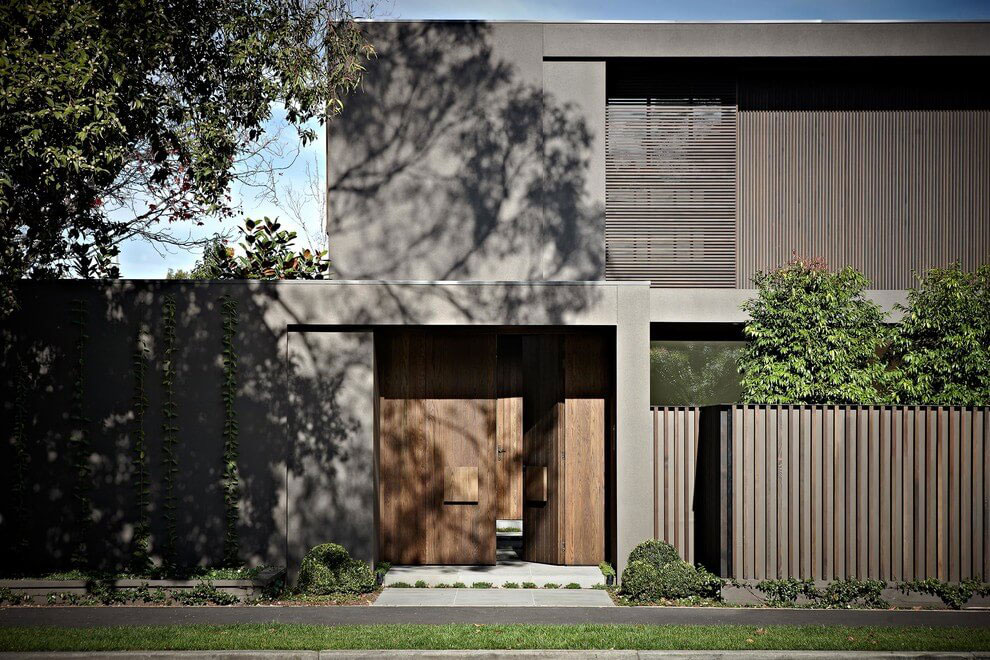 House colors: Amazing modern facade in brown - Architecture Beast