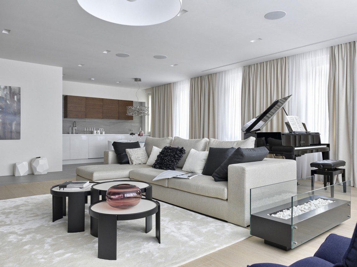 Room ideas: Luxury apartment design by Alexandra Fedorova