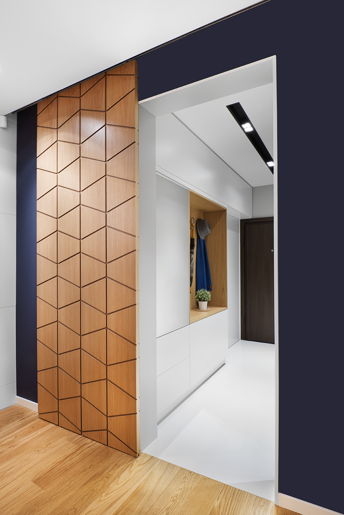 Small apartment interior design by Fimera Design Studio