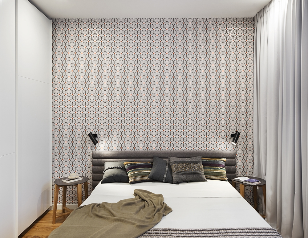 Small modern bedroom by Fimera Design Studio