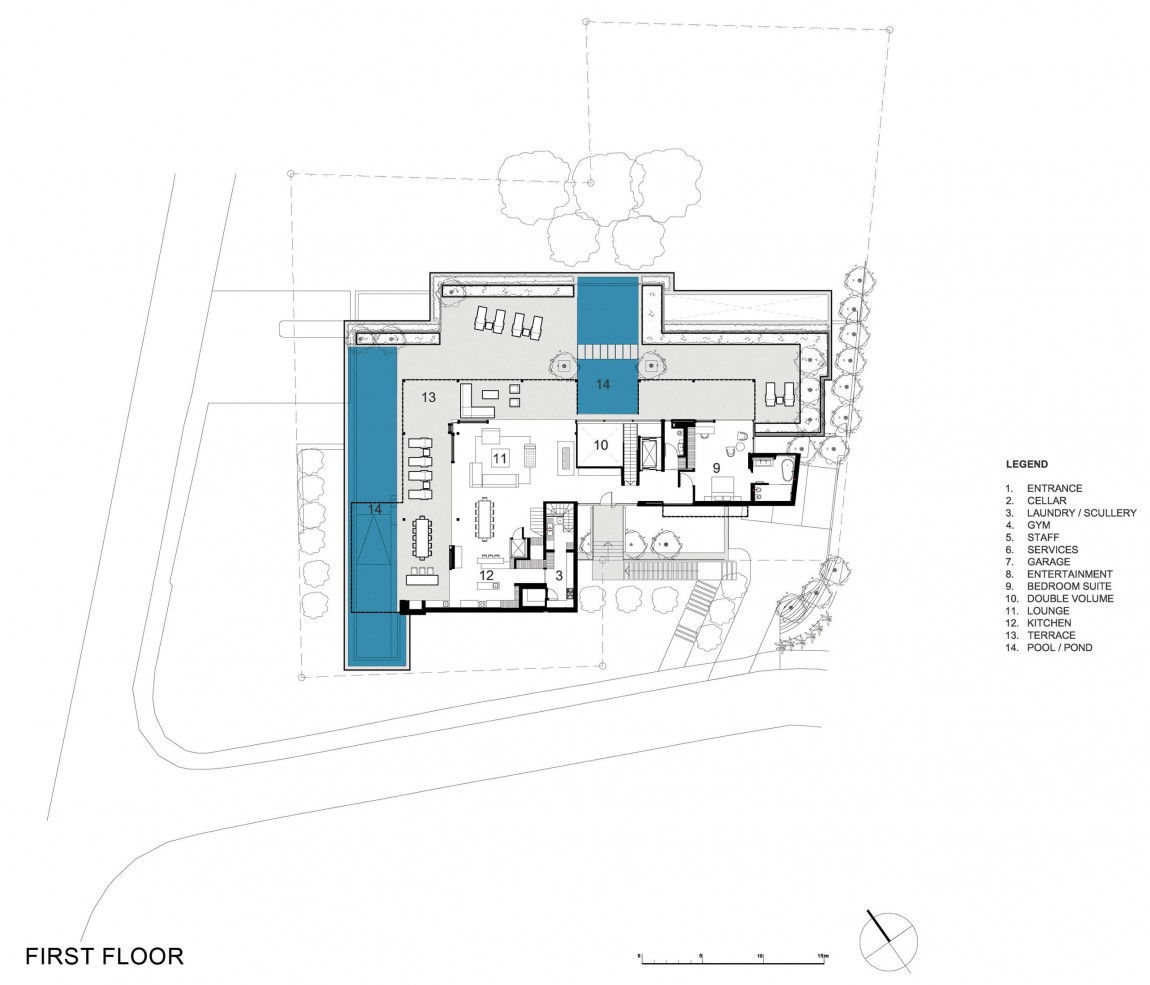 First floor plan by SAOTA