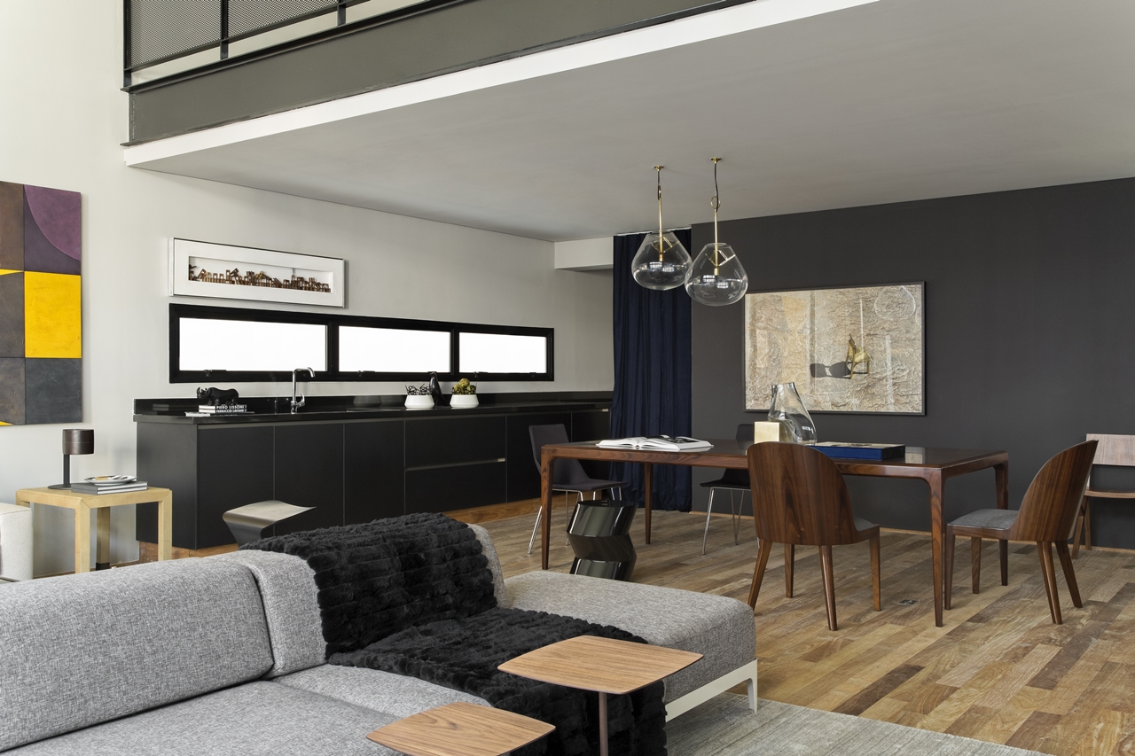 Modern Industrial Interior Design In Beautiful Open Apartment  Architecture Beast