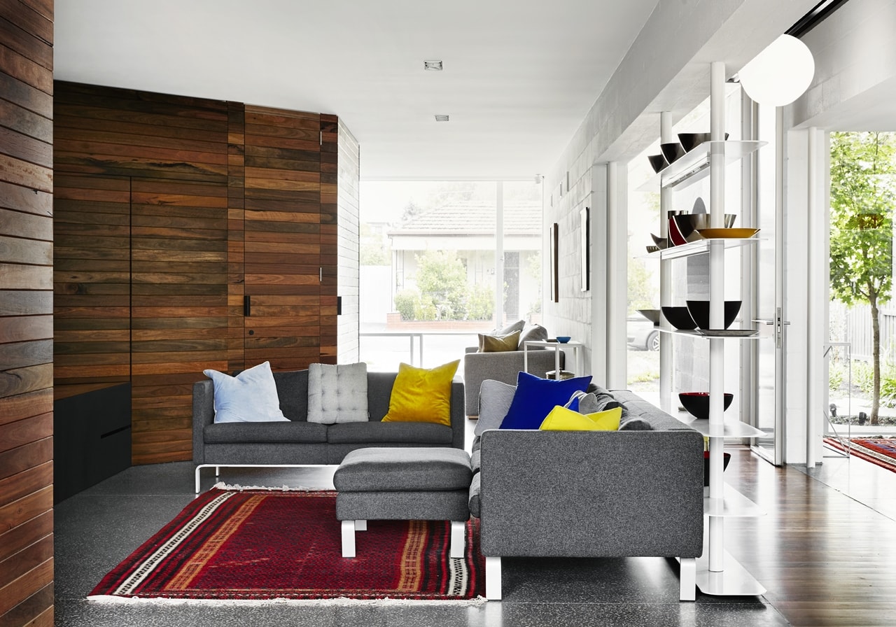Modern sofa by Austin Maynard Architects