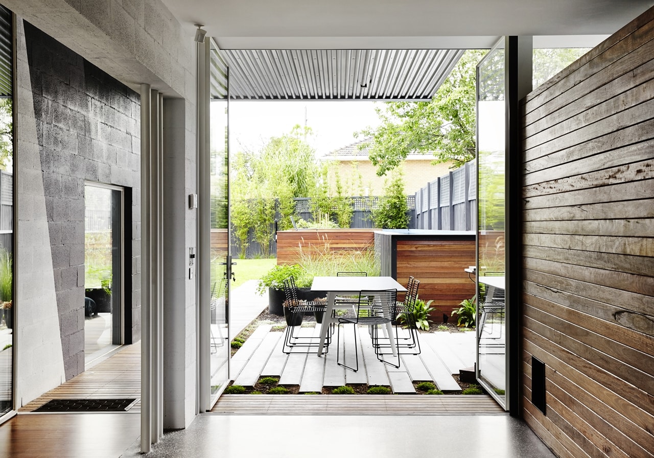 Open house design by Austin Maynard Architects